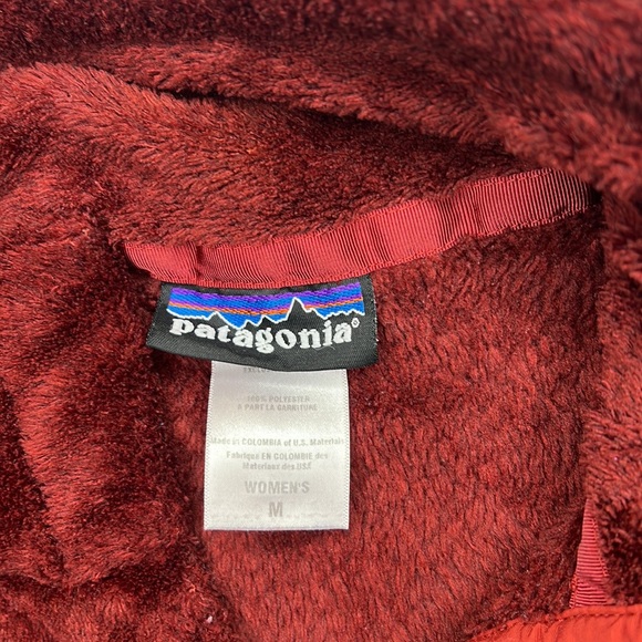 Women Patagonia ReTool Red Polartec Fleece - Picture 6 of 9